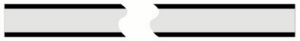 75 AC Eltigre 340z 440z Bumper Stripe