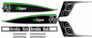 75 AC 440z el tigre decal kit