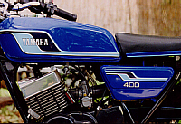1977 RD400 BLUE