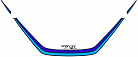1981 Yamaha RD350LC Tail Stripes