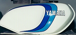 1981 Yamaha rd350lc white
