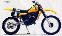 1982 Yamaha YZ100 US