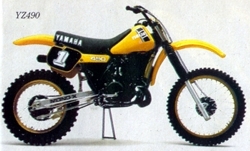 1982 Yamaha YZ490 US