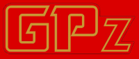 84 GPz750 Front GPz Logo Decal Red Bike