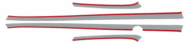 84 RZ350 Tail Stripes