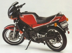 1984 Yamaha RZ350 Red Black Silver Aus