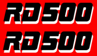 85 RD500lc logo Decals
