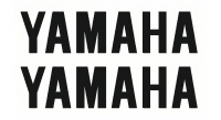 85 RD500lc Metallic Navy Blue Tank Yamaha logo Decals