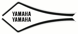 85 RD500lc Tank Stripe Decal Kit
