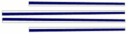 85 RZ500 Side Cover Stripe Kit
