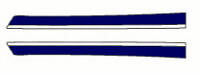 85 RZ500 Solo Cowl Stripes
