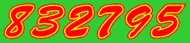 Two colour -Stripe Outline- red and yellow on green base paint.